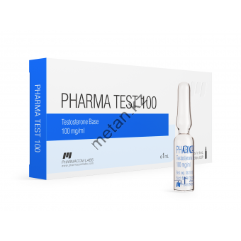 Суспензия тестостерона Фармаком (PHARMATEST 100) 10 ампул по 1мл (1амп 100 мг) - Кокшетау